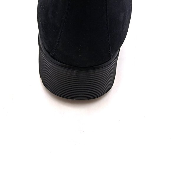 MUNRO Buckley Nubuck Leather Ankle Boot Black - Size 9.5 - Picture 13 of 16